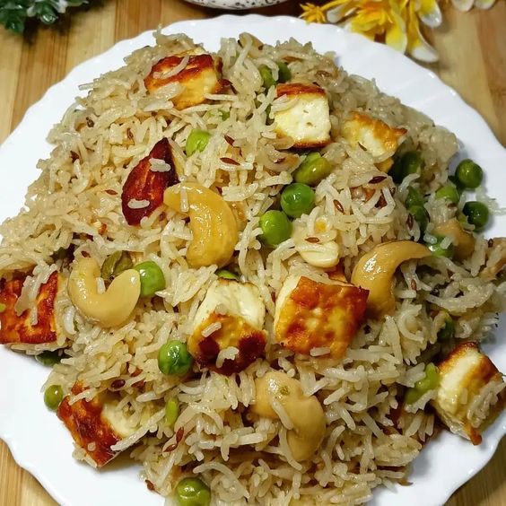 Kaju Paneer Pulav